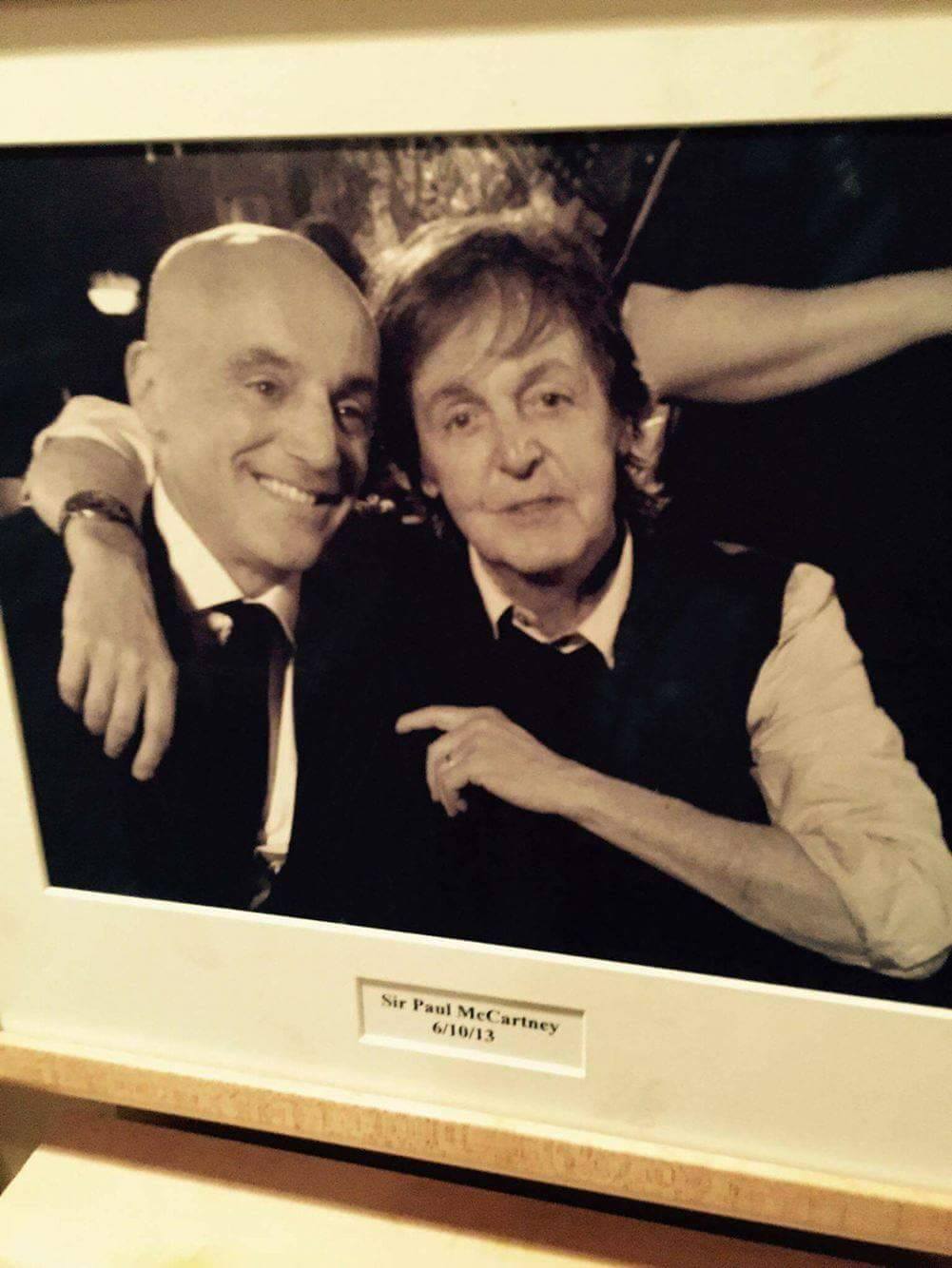 Sir Paul McCartney beatles fresco by scotto