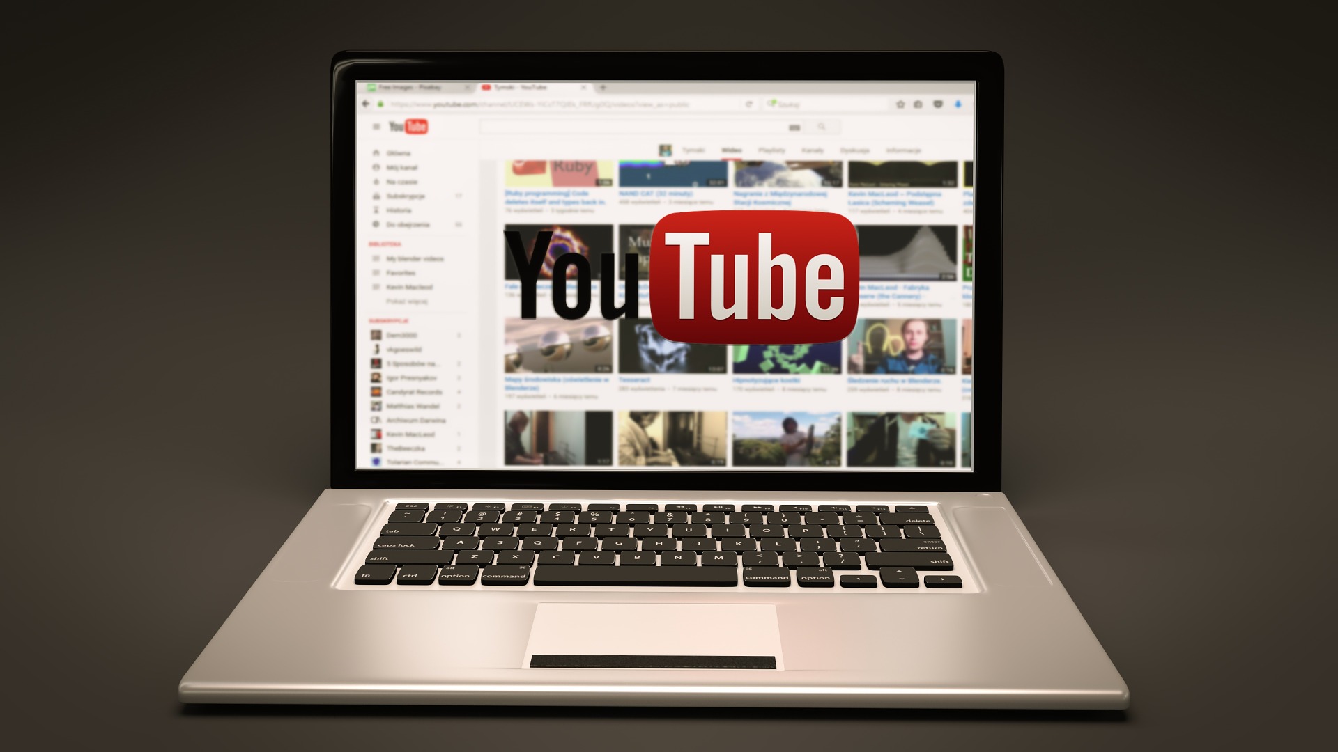 youtube reclame laptop continut video